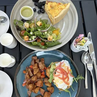salads, food