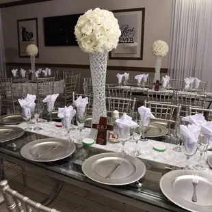 Table set up
