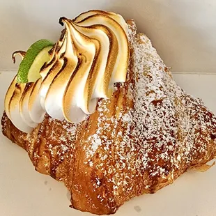 Key lime croissant