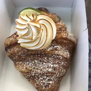 Key lime croissant