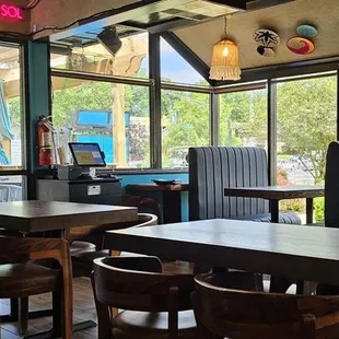 inside the restaurant