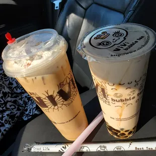 Tiramisu and vivi bubble tea