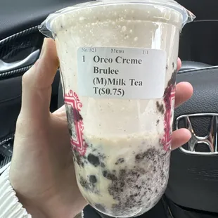 Oreo Creme Brulee