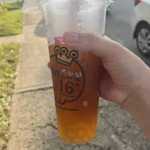Peach Oolong Cold Brew Tea