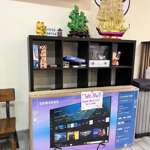 July 29, 2023 - TV Raffle 1 ticket for orders $25 and up