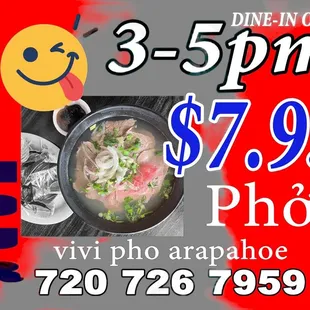 Come to enjoy great pho with the best price