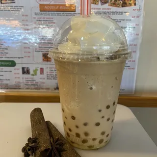 Chai Frap with Popping Boba