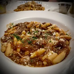 Cavatelli (oxtail ragu, jus, pecorino, and parsley) - wow! Delish!!