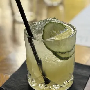 Cucumber Lavender Mojito