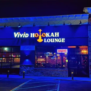 the front of the restaurant
