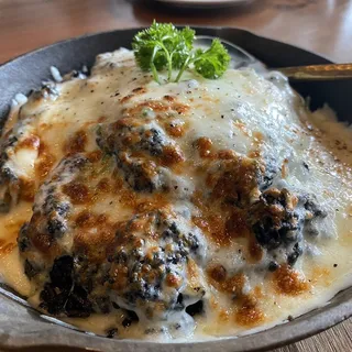 Squid Ink Baked Rice