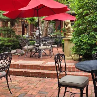 The courtyard is gorgeous.