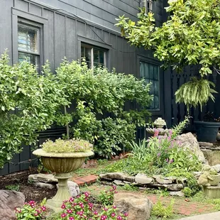 Gorgeous gardens and patio areas