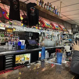 Bar area