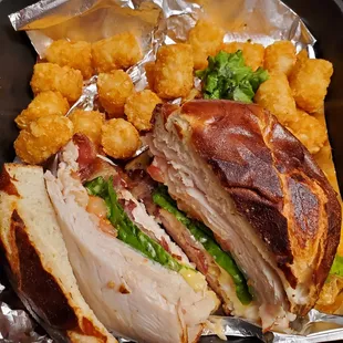 Turkey pretzel stacker