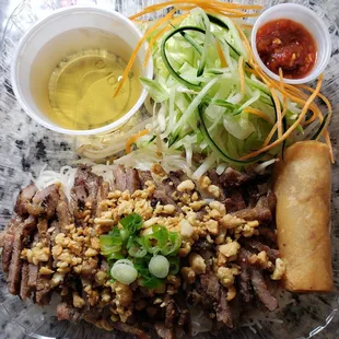 B5 - Grilled Pork Vermicelli:  $14.50