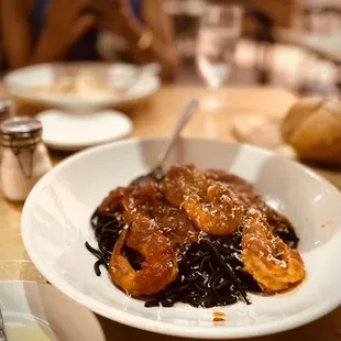 Shrimp fra diavolo pasta