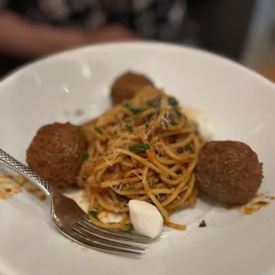Meatball Spaghetti