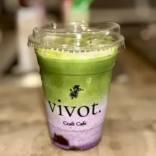 Blueberry Lavender Matcha