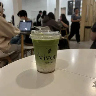 Iced Matcha Latte