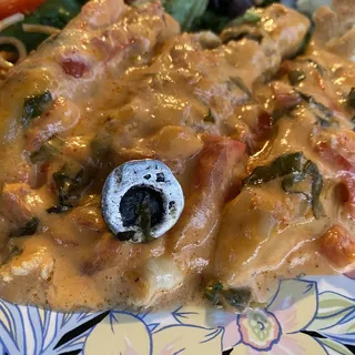 Homemade Chicken Cannelloni