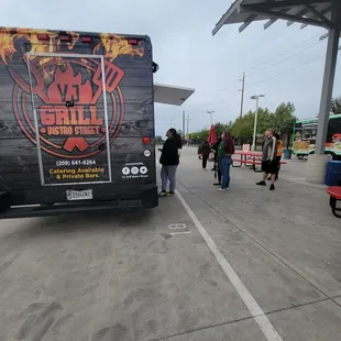 There loving the menu... so much to choose from.