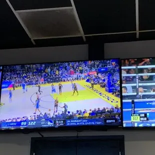 All sports playing   UFC  BASKETBALL AND BOXING