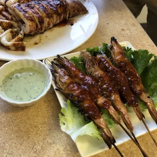 A13. Grilled Shrimp Sate