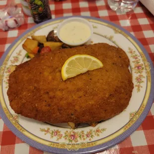 Pork Schnitzel Sandwich