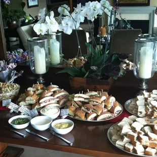 Forget the chains! Contact us for casual luncheons at home for gourmet, affordable food!