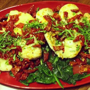 Caprese Chicken -- Private, in-home chef work for a family of four.
