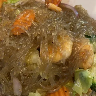 N17. Glass noodle shrimp