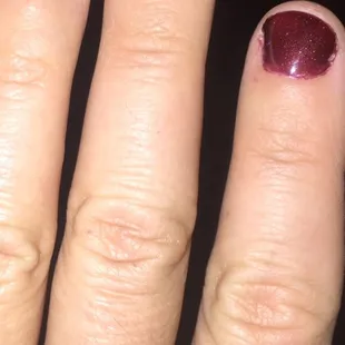 Colored outside of the lines!