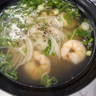 Shrimp pho