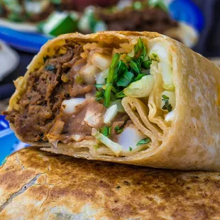 Beans and Cheese Burrito