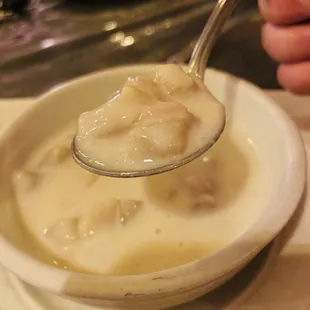 Clam chowder
