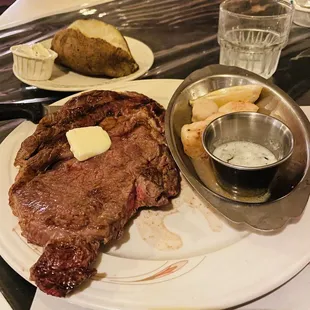 Steak and scallops  Runs around $22 with a side