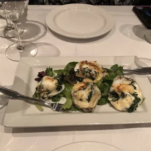 Oysters Rockefeller