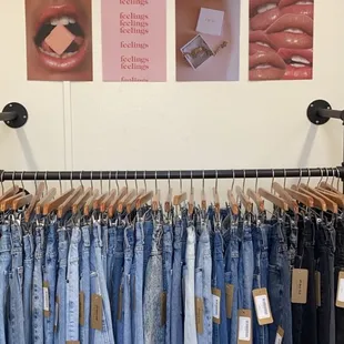 Shop our one-of-a-kind vintage denim.
