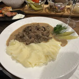 Beef stroganoff