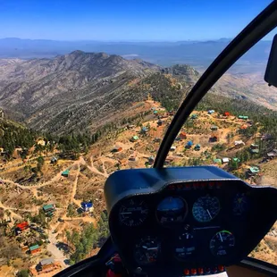 Flying over Mt Lemmon