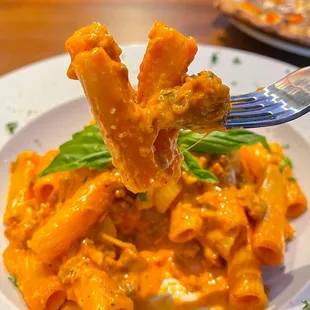 The Rigatoni Alla Vodka