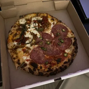 Pizza half and half