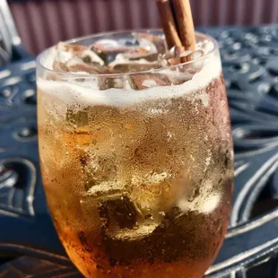 My awesome 'Bulleit Proof' cocktail. Excellent!