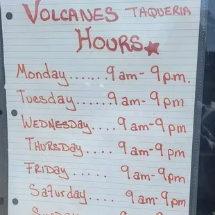 Business hours