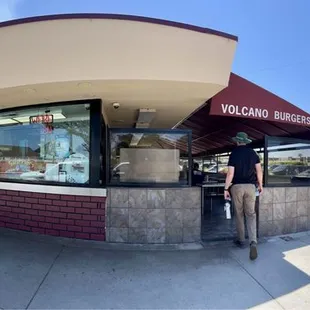 Order Window &amp; Covered Patio Dining Area