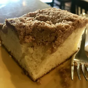 Coffee cake - SO rich and the thickest topping