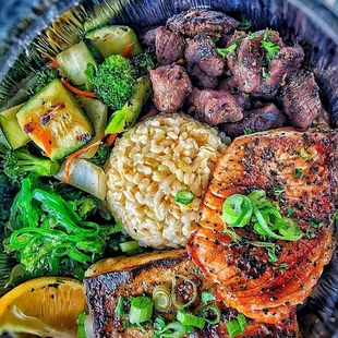 steak, food