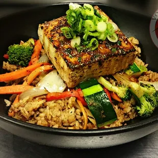 Volcano Grilled Tofu Bowl!
