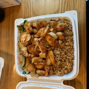 Shrimp &amp; Chicken Hibachi